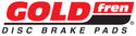 GOLDfren Brake Pads Four-Set Bundle Fits Arctic Cat 300 DVX '09-12