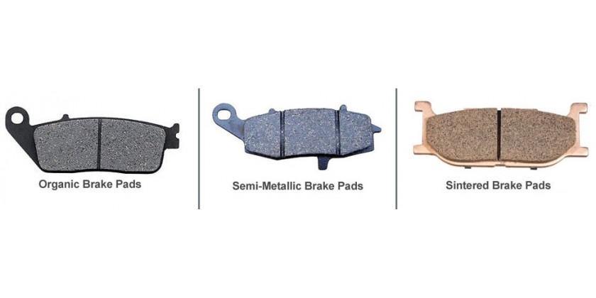 Choosing Between Organic, Semi-Metallic and Sintered Brake Pads - 1MOTOSHOP