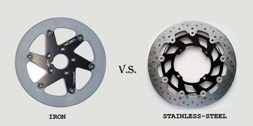 Pros and Cons of Iron vs. Stainless-Steel Motorcycle Brake Discs - 1MOTOSHOP