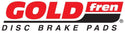 Honda NSR50 R (RS50) '04 Brake Pads GOLDfren 332AD - 1MOTOSHOP