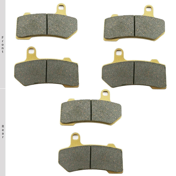 DBX Brake Pads Harley Davidson FLHR Road King ’08-20 OE Replacement Front & Rear - 1MOTOSHOP