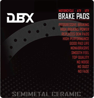 DBX Brake Pads Bundle Harley Davidson Sportster XL883 & XL1200 '14-17 Front&Rear - 1MOTOSHOP