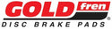 GOLDfren Brake Pads Sintered Front & Rear 019-038S3 - 1MOTOSHOP