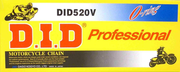 D.I.D Motorcycle Chain O-Ring 520V-120