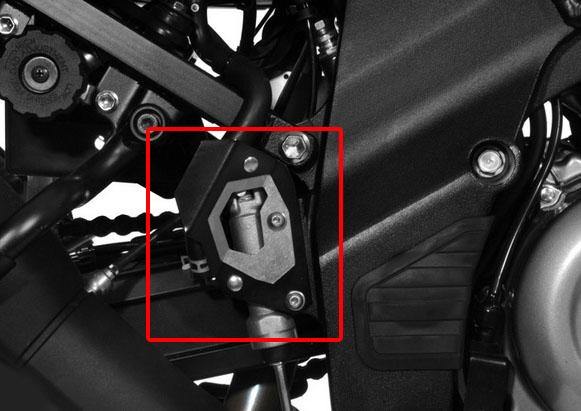 Touratech Heel Guard (Right Side) for Suzuki V-Strom DL650 (all years)Touratech Heel Guard (Right Side) for Suzuki V-Strom DL650 (all years)