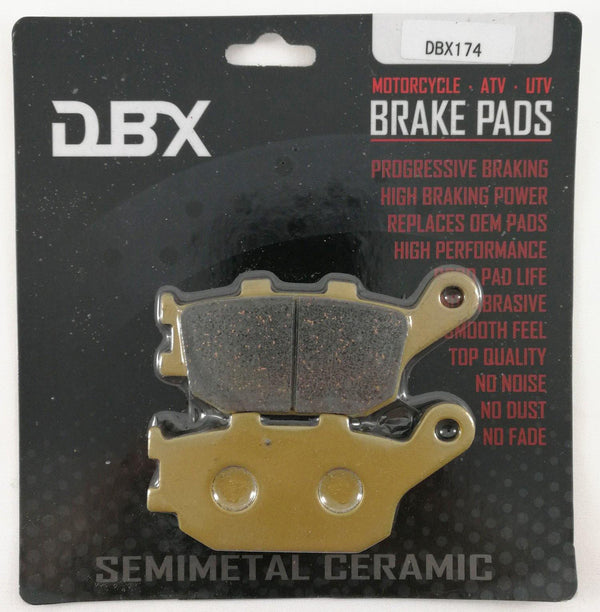 DBX Brake Pads FA417/4 / FA174 Dual Front and Rear Bundle - 1MOTOSHOP