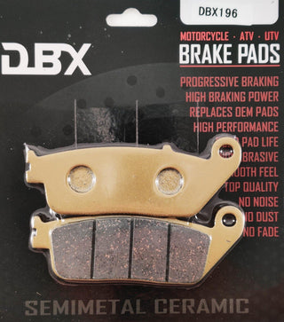DBX Brake Pads FA196 Front or Rear - 1MOTOSHOP
