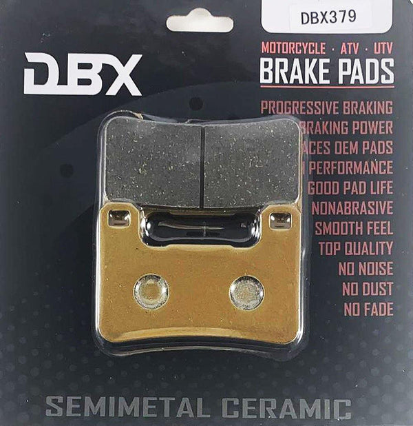 DBX Brake Pads FA379 / FA436 Dual Front and Rear Bundle - 1MOTOSHOP