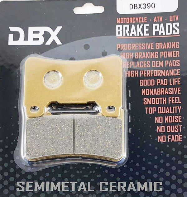DBX Brake Pads FA390 / FA436 Dual Front and Rear Bundle - 1MOTOSHOP