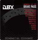 DBX Brake Pads FA423/4 Front - 1MOTOSHOP