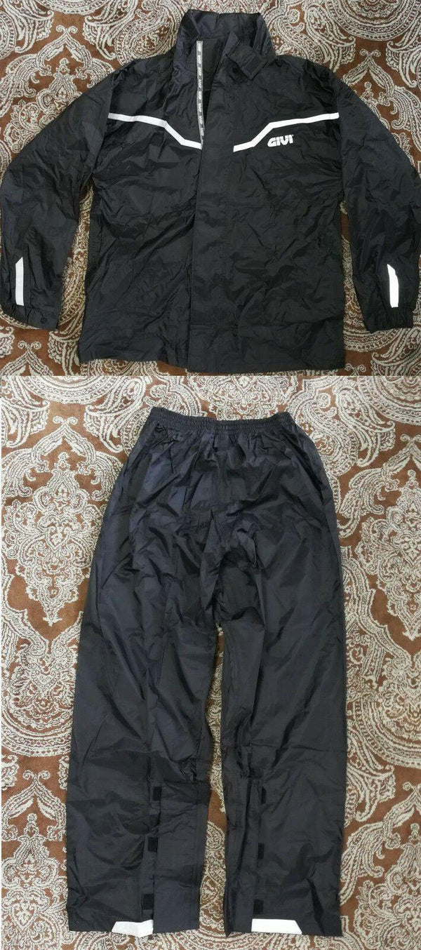 Givi Rain Suit Jacket & Pants Black RR03 - 1MOTOSHOP