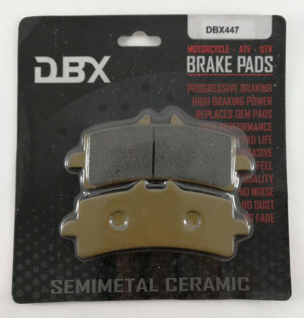 DBX Brake Pads Front & Rear Bundle DBX447-x2-DBX436 - 1MOTOSHOP