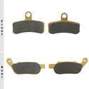 DBX Brake Pads FXDL Low Rider '08-13 Harley Davidson OE Replacement FA457 FA458 - 1MOTOSHOP