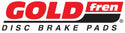 Fits Polaris Sportsman 500 HO / HO EFI '07-08 Brake Pads GOLDfren 162S3-x2-209K5