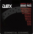 John Deere UTV Brake Pads DBX FA609 - Gator HPX '10-11, XUV620i / XUV850D '10 - 1MOTOSHOP