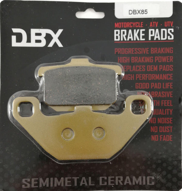DBX Brake Pads Semi-Metallic FA85 Bundle (2 pairs) Front & Rear - 1MOTOSHOP