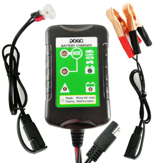 Automatic Battery Charger Maintainer Motorcycle Trickle Float Tender 6V 12V